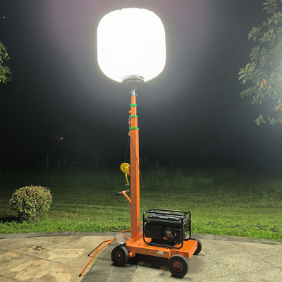 Illuminazione Lampada a sfere a LED 600W Torre luminosa verde per le miniere