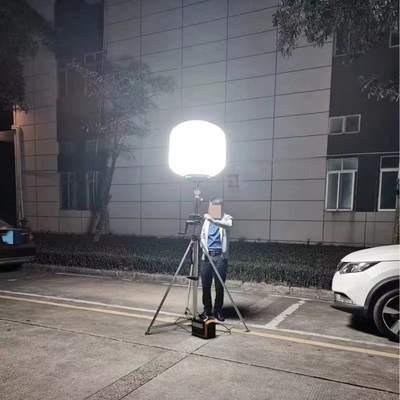 IP65 Tripod in acciaio inossidabile impermeabile 500W 800W 1000W Luce di lavoro gonfiabile Torri di illuminazione a palloncino mobile
