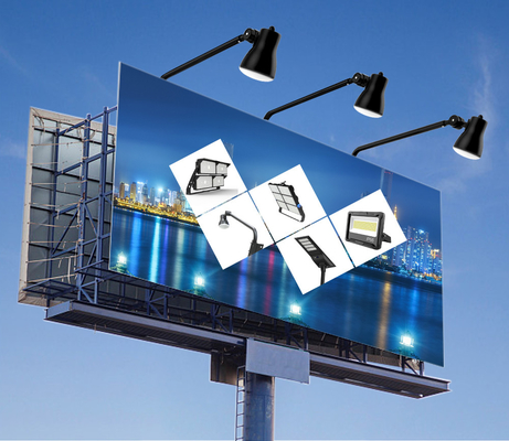 36W 360 rotazione verticale all'aperto LED cartellone pubblicitario per esposizione di mercato 5-