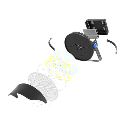 Luce sportiva a LED rotonda 1800W Ra70 Ra80 Luce per campi sportivi