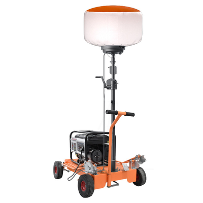 Trolley Balloon Led Light Tower Lights Fitting 700W Lighting Tower per il disastro