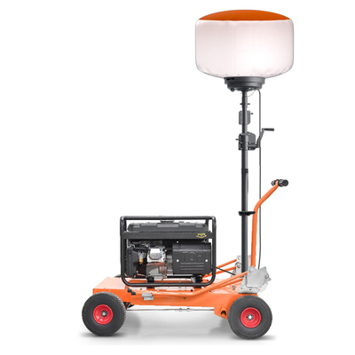 700W LED Balloon Light Tower 112000lm Alta luminosità Construction Light Tower Per lavori stradali
