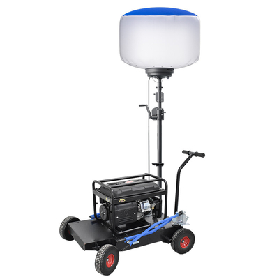 Telescopico Generatore portatile di torri di luce portatile 1400W Lampade a sfere a led 224000lm
