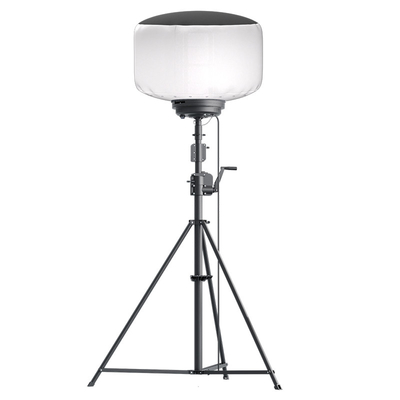 AC220V Torre di luce ad alto palo 700W Pallone batteria alimentata Torre di luce a led per la costruzione