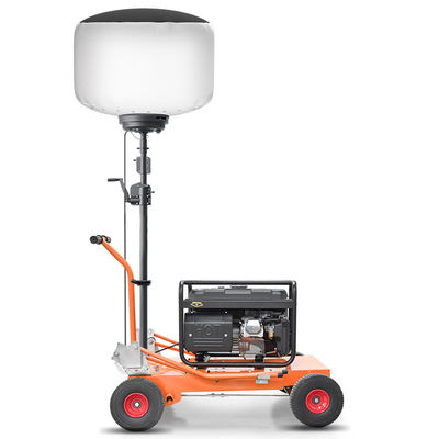Alta potenza LED Telescoping Light Tower 1400W Balloon Outdoor Tower Lampade per industriali