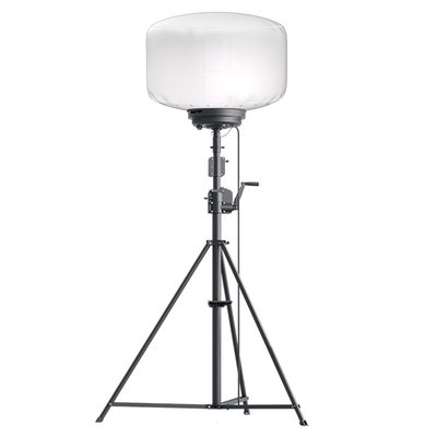 Generatore di potenza Lampada della torre di luce del palloncino 96000lm Torre di luce telescopica