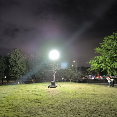 700W luci a sfera a LED 112000lm Torre esterna luce per l'illuminazione industriale