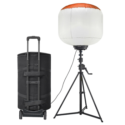 Trolley Lighting LED Balloon Light Tower 1400W Mast Light Tower per il fuoco e il soccorso