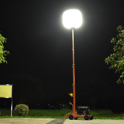 Lumi di treppiede di carrello di carrello 800W Lampada a sfera a LED per la sicurezza stradale
