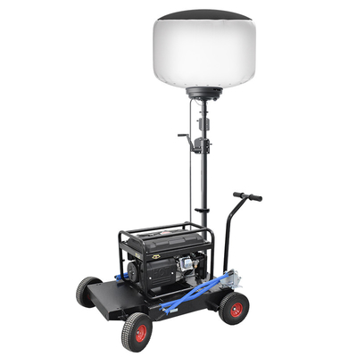 Lampada per treppiedi mobili 1000W LED Lampada a palloncino Torre per attrezzature di gestione della sicurezza