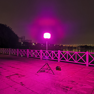 4500lm 7800lm Lampada da lavoro a treppiede 60W Torre luminosa a palloncino per eventi