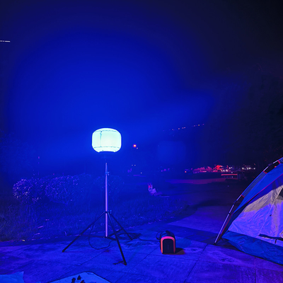 Torre di luce a palloncino alimentata da batterie 100W RGB LED Lampada a LED di lavoro per feste