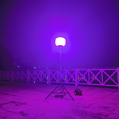 320W Torre di luci a palloncino senza bagliore Luci da treppiede RGB per matrimonio