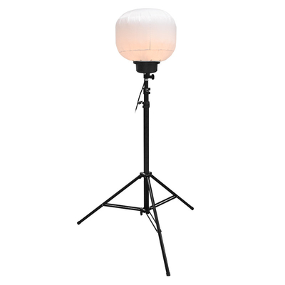 60W LED Luce a palloncino 2.05m Ignifuga Luce a palloncino Stand Illuminazione mobile per campeggio