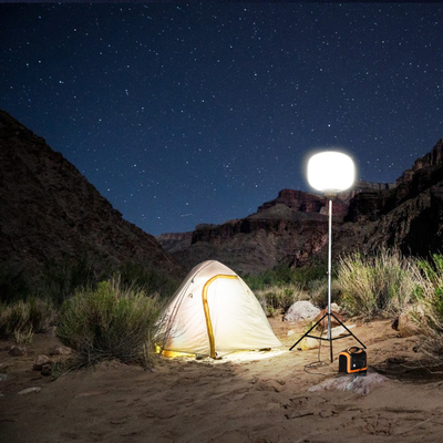 Lumi a sfondo a LED alimentate a batteria 100 Watt