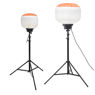 Luci gonfiabili per costruzioni 320W LED torre di luci a palloncino per viaggi RV