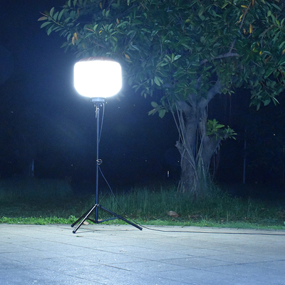 Luci gonfiabili per costruzioni 320W LED torre di luci a palloncino per viaggi RV