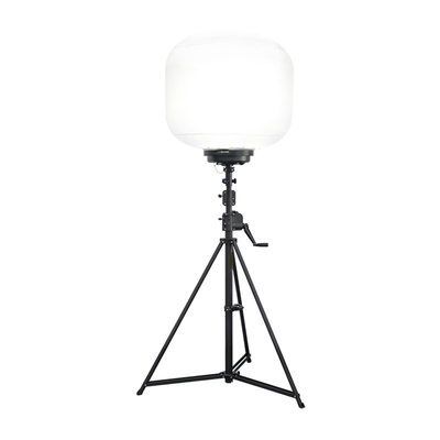500W Torre di luci a palloncino portatile 160lm/W Alta luminosità per lavori temporanei Luce lavori stradali
