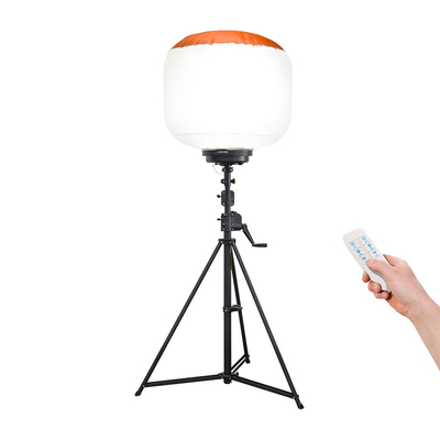 Portabile Mobile 800W Balloon Light Tower Alta luminosità Per cantieri stradali Lavori temporanei Luce