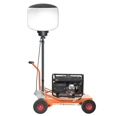 AC90-305V 96000 Lumens LED Work Light Tower su treppiede di 3,8 m per la costruzione temporanea