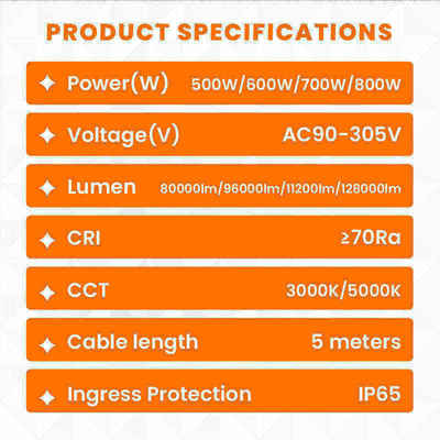 Factory Custom 36W Outdoor LED Flood Light Spotlight regolabile Altezza del palo regolabile per campi di soccorso in caso di catastrofe