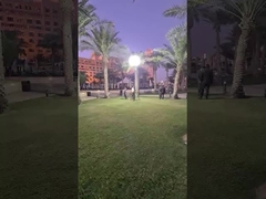 Torre di luce a palloncino portatile gonfiabile da 500W per eventi all'aperto e all'interno Feste Mostre